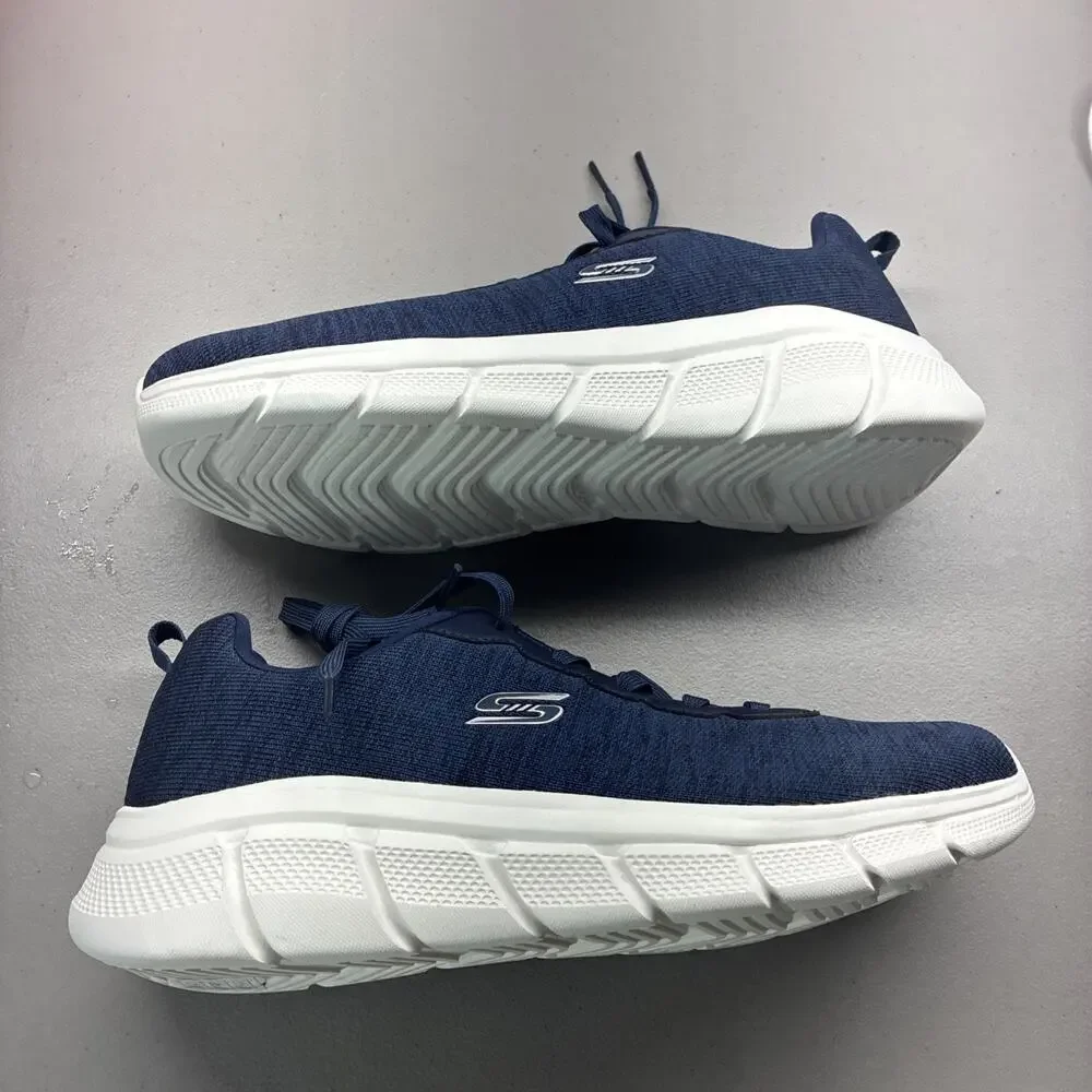 Skechers BOBS B Flex Lace-Up Sneakers Encore Move Navy Size 11 Women’s New